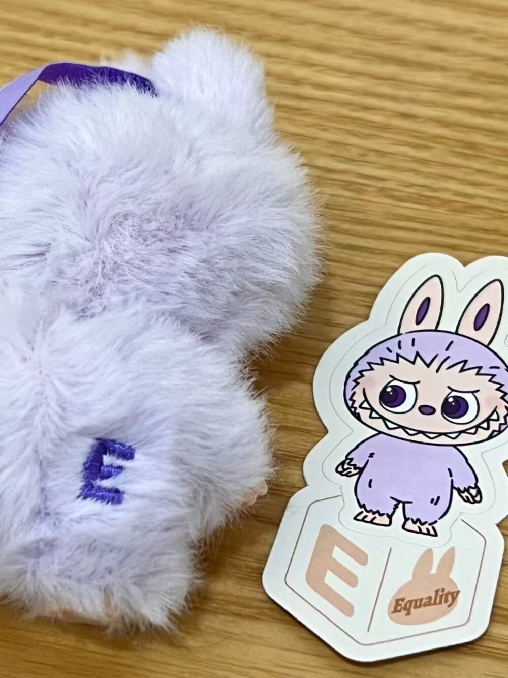 Authentic Labubu 4.0 Pin for Love Letter E | Cheap Clearance Price Ready to Ship - Picture 4 of 4